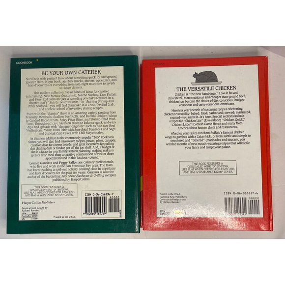 Lot of Two 365 Ways to Cook Chicken Snacks & Appetizers - Spiral-bound READ - Picture 2 of 16